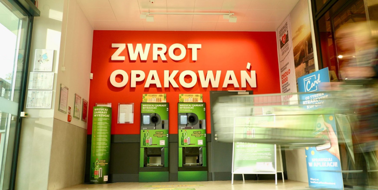 Kaufland wydał na budowę systemu kaucyjnego 235 mln złotych